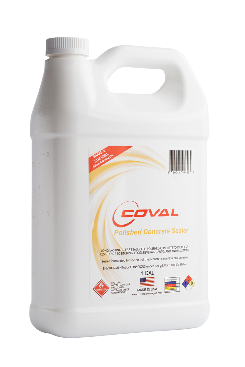 Coval PCS (Polished Concrete Sealer) Dominion Coatings Tools and