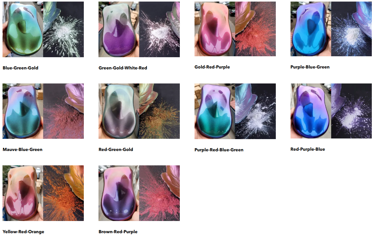 MAJESTIC Chameleon Casting Pigments