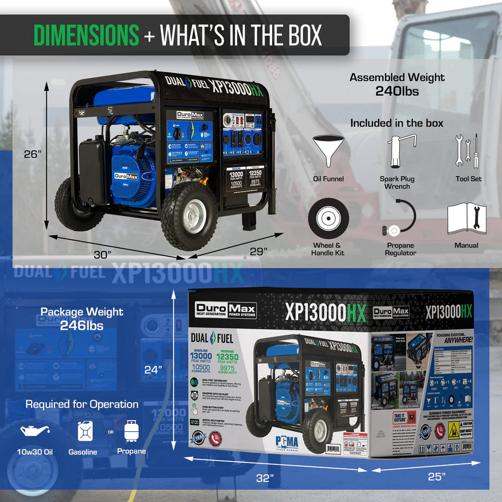 Duromax XP13000HX Generator