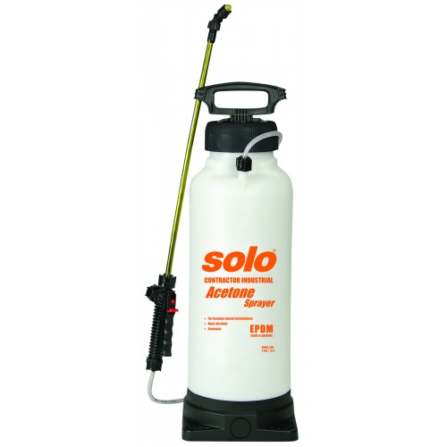 Solo 3 Gallon ACETONE Pump Sprayer w Large Base