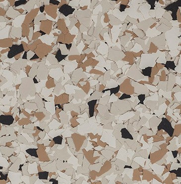 Vinyl Flake Chips 1/8 inch STOCKED COLOR BLENDS
