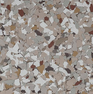 Vinyl Flake Chips 1/8 inch STOCKED COLOR BLENDS