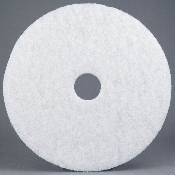 17 Inch White Buffer Pad