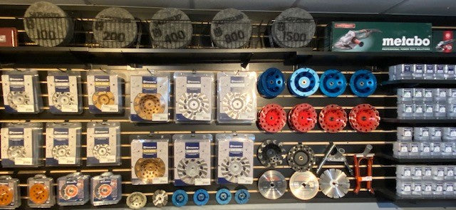 Cup Wheels, Sanding Screens, Buffer Pads
