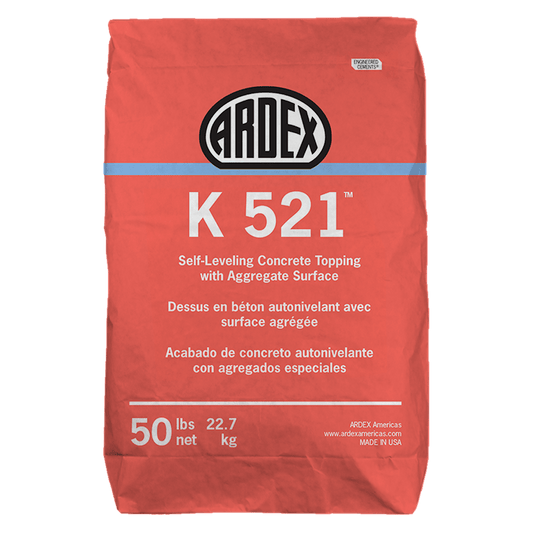 ARDEX K 521 Self Leveling Concrete Topping with Aggregate Surface