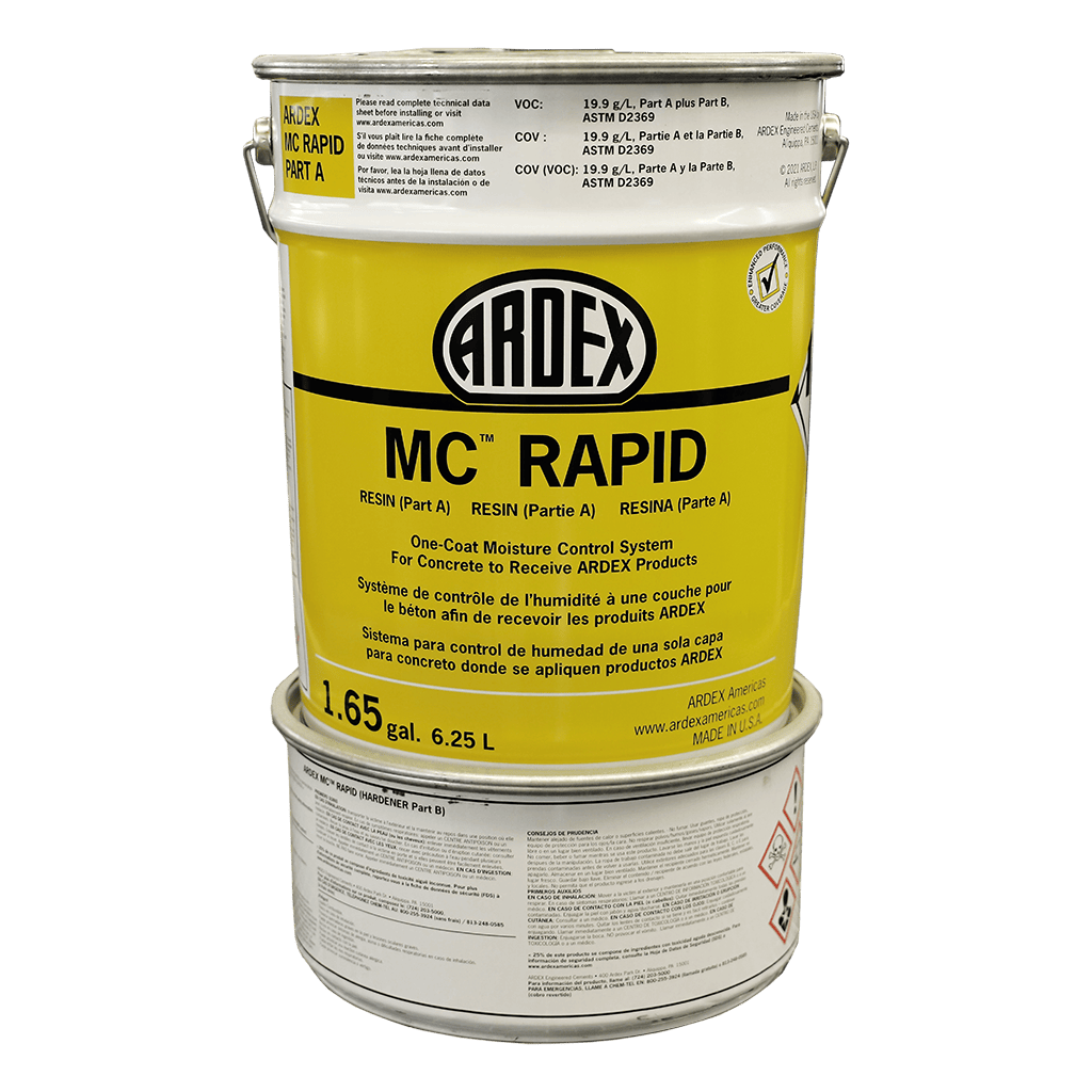 ARDEX MC Rapid One Coat Moisture Control System for Concrete to Receive ARDEX Products