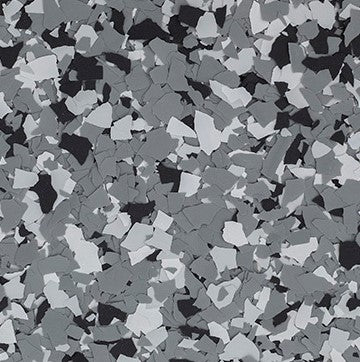 Vinyl Flake Chips 1/4 inch STOCKED COLOR BLENDS