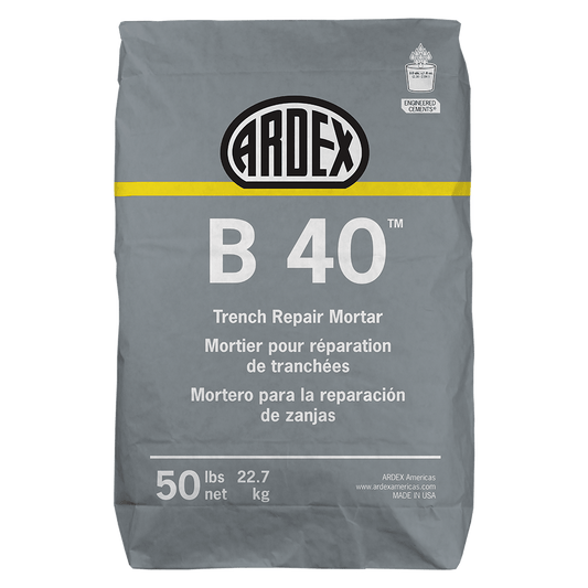 ARDEX B-40 Trench Repair Mortar