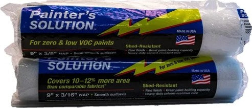 3/8 Nap 9 inch Roller Cover