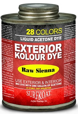 SurfKoat Exterior Kolour Dye