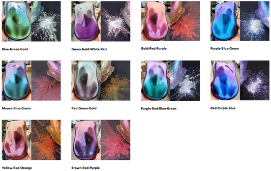 MAJESTIC Chameleon Casting Pigments