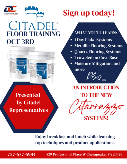 Citadel One Day Class