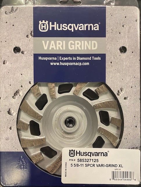 Husqvarna Vari Grind Cup Wheel 5 Inch Threaded