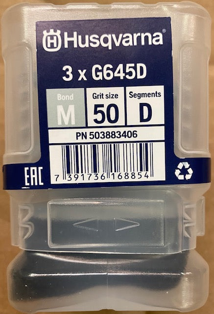 Husqvarna Diamond Tooling Vari Grind Medium Bond 50 Grit Double Seg
