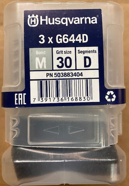 Husqvarna Diamond Tooling Vari Grind Medium Bond 30 Grit Double Seg