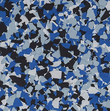 Vinyl Flake Chips 1/8 inch STOCKED COLOR BLENDS