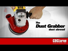 Load and play video in Gallery viewer, Dust Grabber Dust Shroud for 7&quot; Grinder (Grinder Specific Adapter Not Included)
