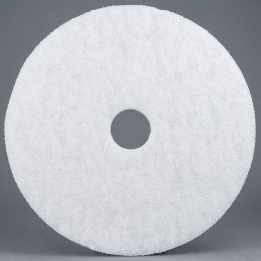 17 Inch White Buffer Pad